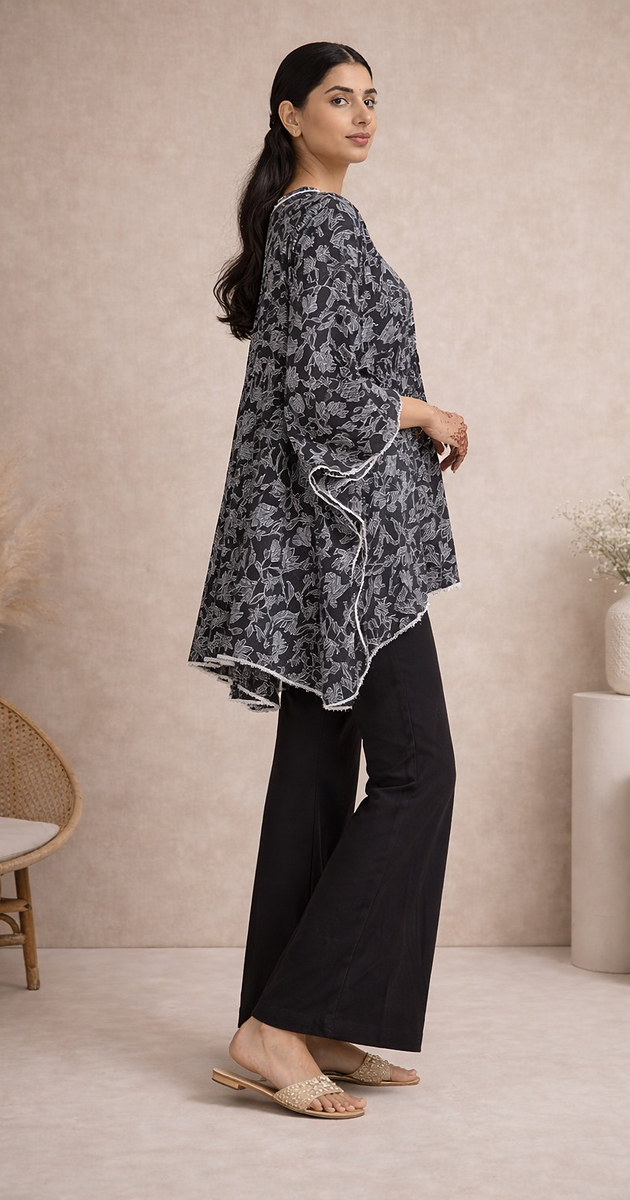 Butterfly poncho